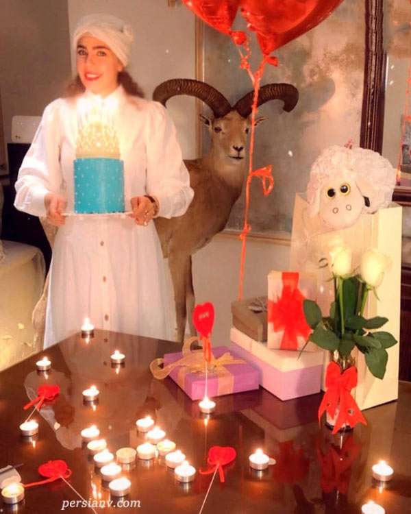 عکس پربازدیدِ «مومو» سریال بچه مهندس در جشن تولد ۳۳ سالگیاش