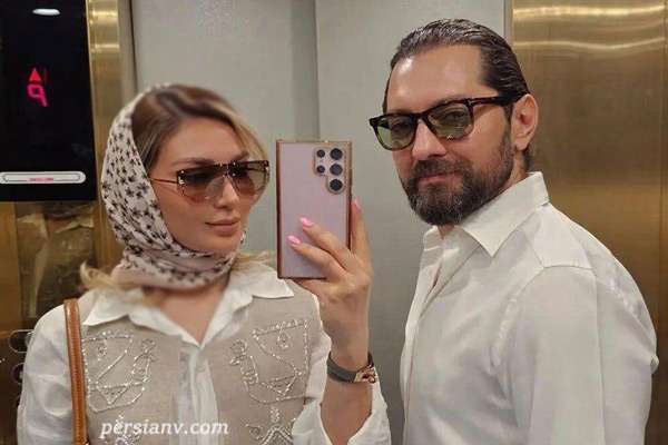 قاب دیدنی امروز | تصویر پربازدید مینا مختاری و پسرش “جان”؛ خلاقیت همسر بهرام رادان برای ثبت لحظهای خانوادگی! / ژست بامزه مادر و پسر در “آینه کج و کوله”