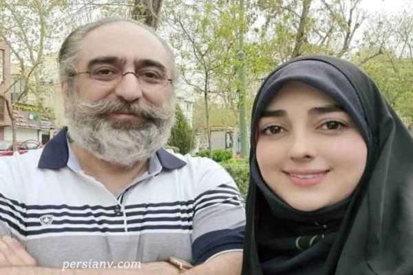 ستاره سادات و همسرش