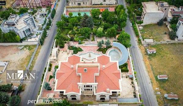 تصاویر ویلای ۸ هزار متری متهم ردیف اول چای دبش منتشر شد