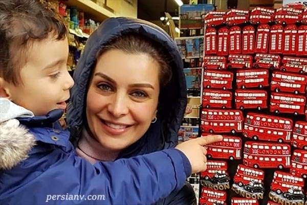 انتشار تصاویر گرم و کمتر دیده شده از ماهچهره خلیلی در خانه خود، ۵ ماه پیش از درگذشت ناگهانی / نوروز ۹۹ در لندن