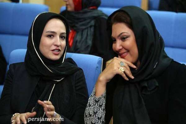 عکسی دیده نشده از گلاره عباسی و لاله اسکندری در پشت صحنه درام عاشقانه «محبوبه» و «رحیم»! / دو بانوی سینما در یک قاب