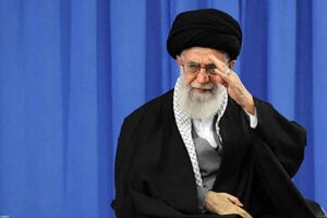دفتر رهبری در پاستور (مرکز تهران) قبل و بعد از حمله دیروز اسرائیل