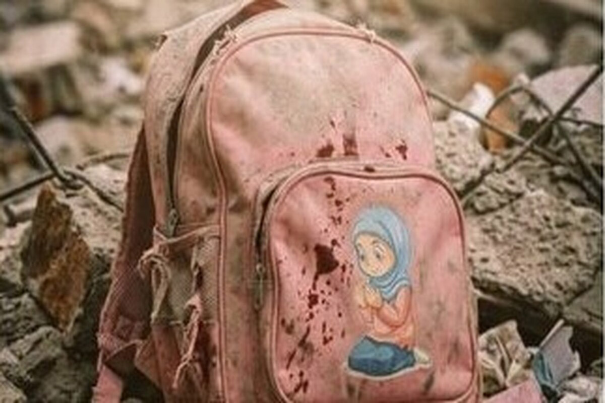کودکان میناب در دانشگاه برکلی کالیفرنیا | تصاویر شهدای مدرسه میناب در قلب آمریکا