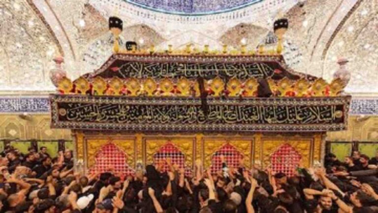 حال و هوای حرم حضرت ابوالفضل (ع) در ایام اربعین حسینی ؛ ضیافت عاشقان در کربلا