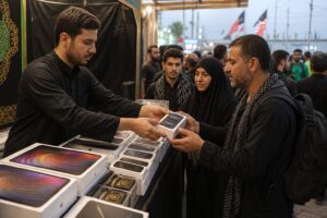ماجرای اهدای آیفون ۱۷ و طلا در یک موکب کربلا؛ ادعایی که در فضای مجازی پربازدید شد