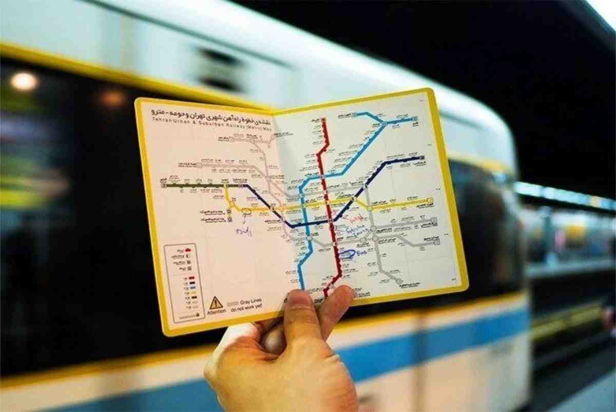 تهرانگردی با مترو ؛ ماجرای نقشه‌های جدید در ایستگاه‌های مترو چیست؟