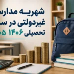 رقم‌های جدید شهریه مدارس غیردولتی ؛ خانواده‌ها این هزینه‌های اضافه را جدا حساب کنند