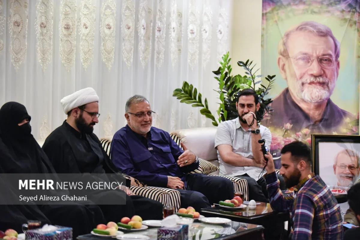 لبخند ماندگار شهید مرتضی لاریجانی ؛ روایت همسرش از لحظه شهادت