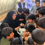 اولین تصاویر از شهیده نصرت افتخاری پیش از ترور در زاهدان