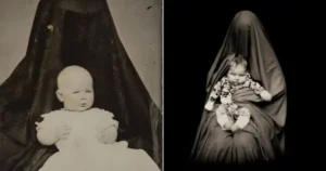 مادران بی‌چهره در عکس‌های قدیمی ؛ ماجرایی که ترسناک‌تر از فیلم‌ها به نظر می‌رسد