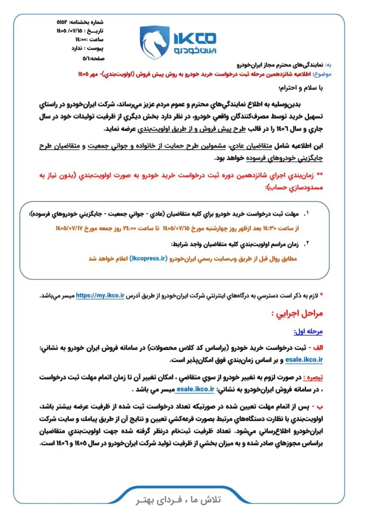 پیشفروش ایرانخودرو پیشفروش ایرانخودرو