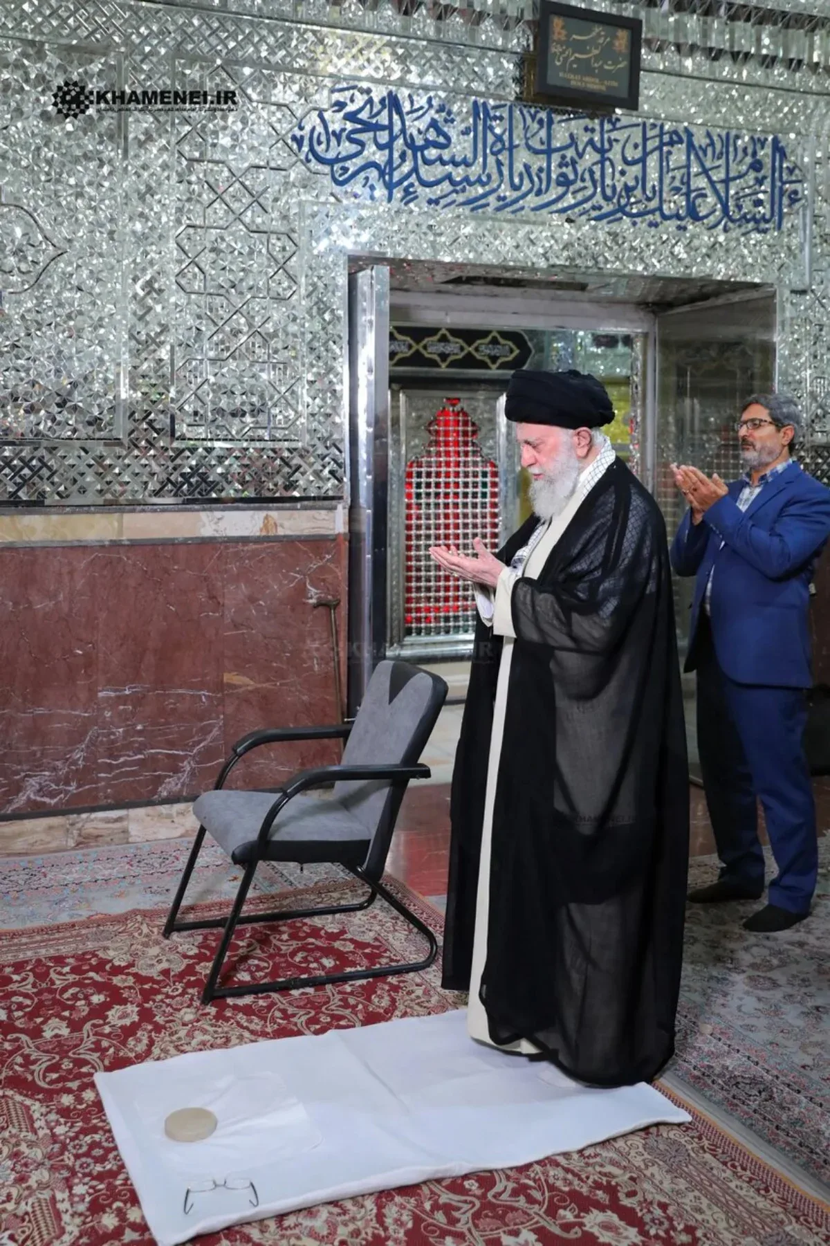 شهادت محافظ وفادار رهبر شهید در حمله تروریستی + عکس / داستان عشق ۳۰ ساله تا آخرین نفس