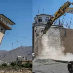 تصاویری جدید از تخریب زندان معروف رجایی‌شهر کرج + فیلم