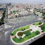 فیلم کمیاب از میدان توپخانه تهران ۹۹ سال پیش در سال ۱۳۰۶