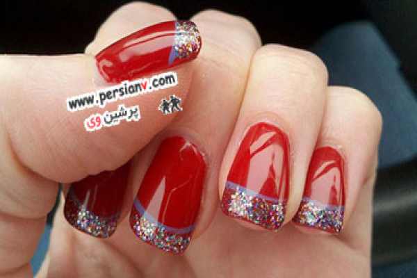 طراحی ناخن کریسمس طراحی ناخن کریسمس