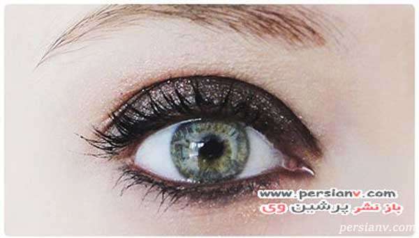 یک آرایش چشم آسان برای جشن ها