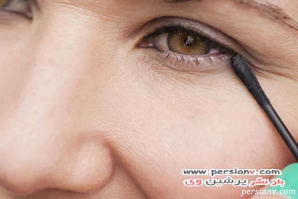 مشخص کردن بسیار نامحسوس چشم با آرایش