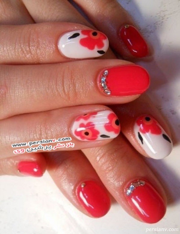 مدل های طراحی ناخن بهاری