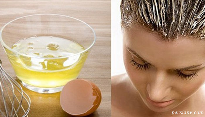 ماسک مو تخمه مرغ