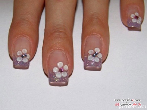طراحی ناخن فرنچ