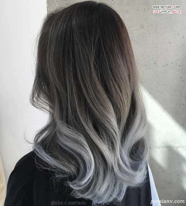 آمبره دودی و نقره ای