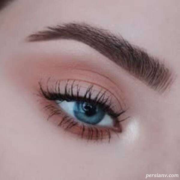 میکاپ چشم ساده دخترانه