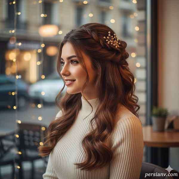 شینیون مو جدید دخترانه شیک شینیون مو جدید دخترانه شیک