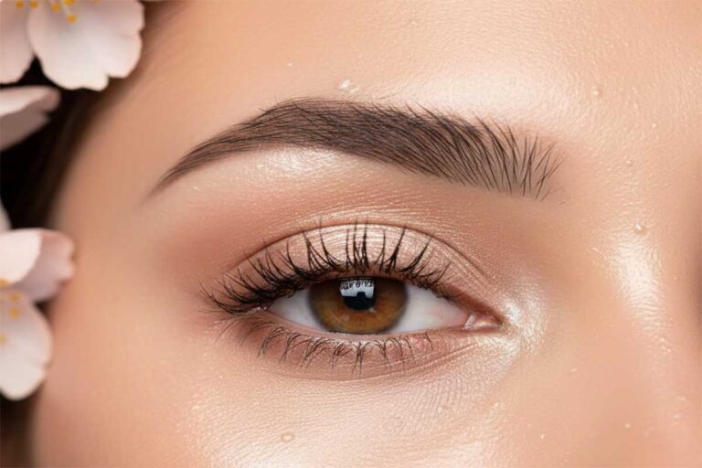 مدل آرایش چشم ساده عید ؛ آموزش میکاپ مینیمال و متد آرایش شیشهای (Glass Skin) نوروز ۱۴۰۵