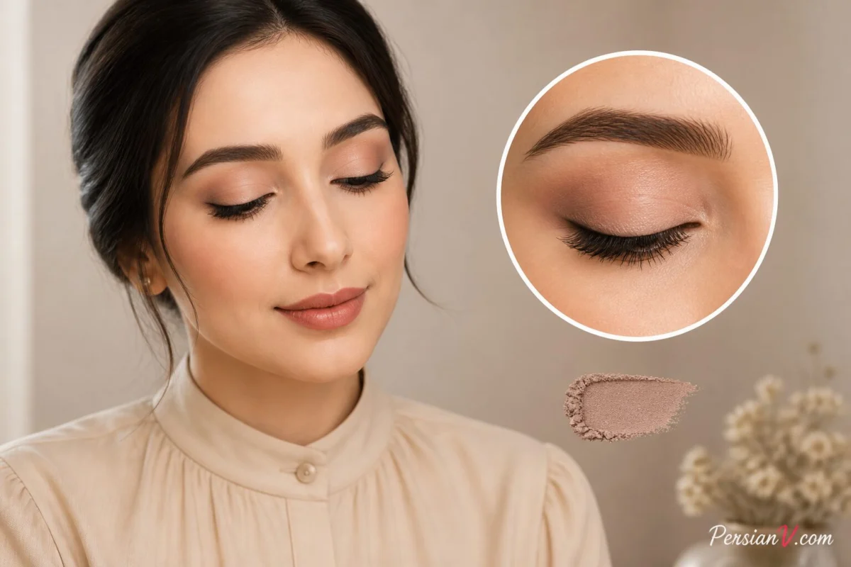 آرایش چشم ساده و شیک آرایش چشم ساده و شیک