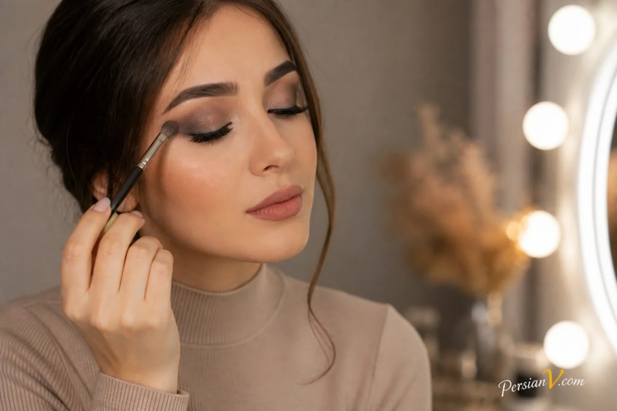 آرایش چشم ساده و شیک آرایش چشم ساده و شیک