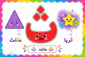 کلمات دارای نشانه ث ؛ پکیج جامع آموزش روان‌خوانی، املا و لیست واژگان سخت