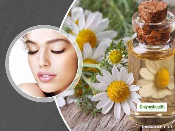 گل بابونه برای پوست