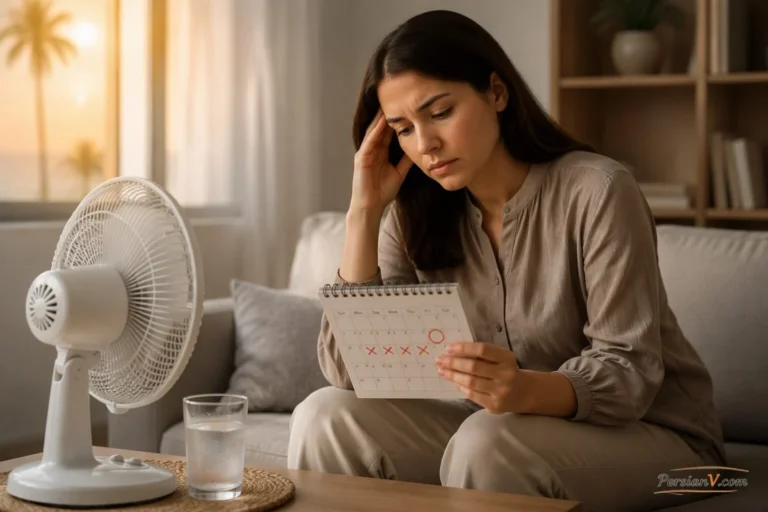 آیا گرمای شدید میتواند پریود را عقب بیندازد؟ توضیح یک متخصص زنان
