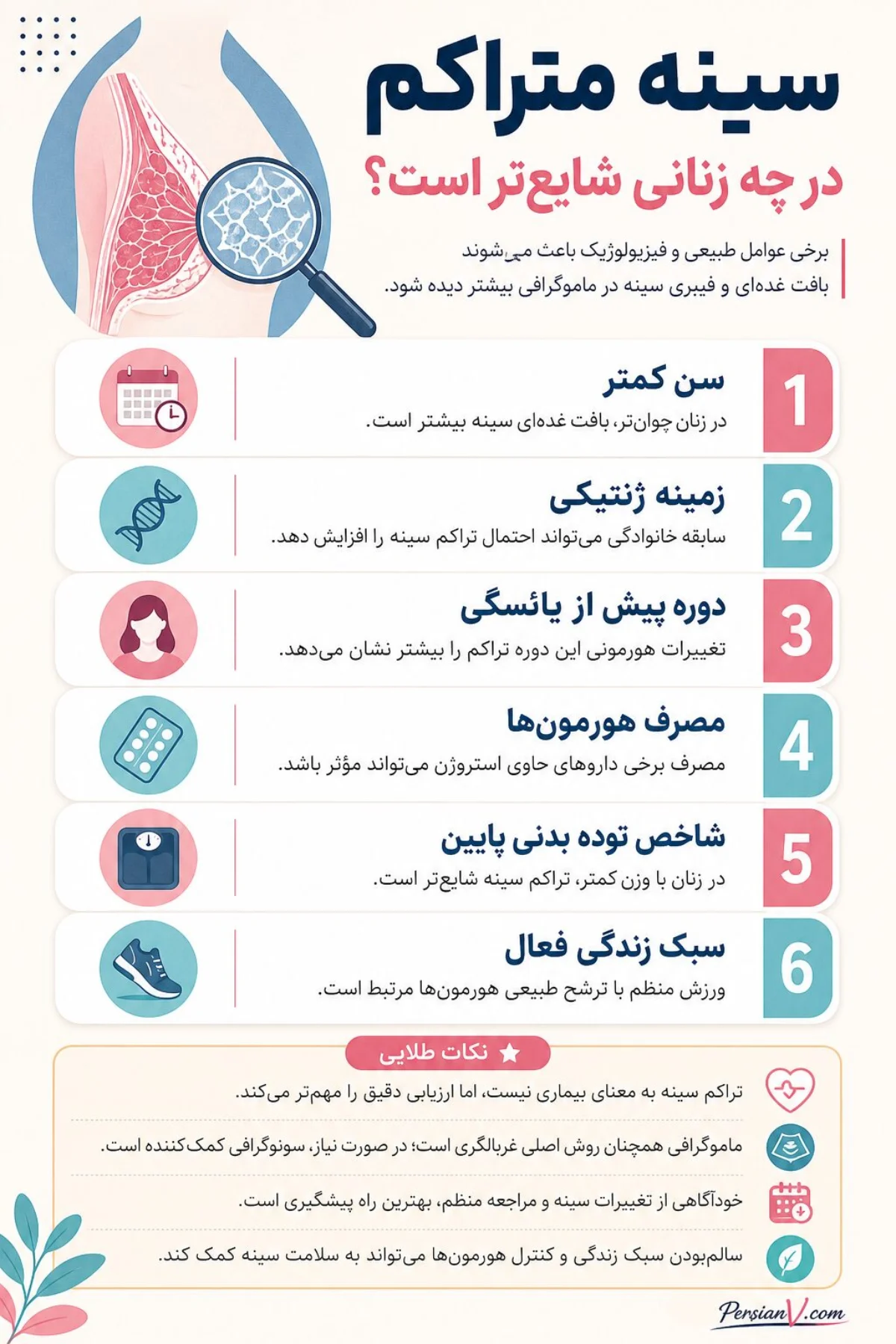 سینه متراکم چیست سینه متراکم چیست
