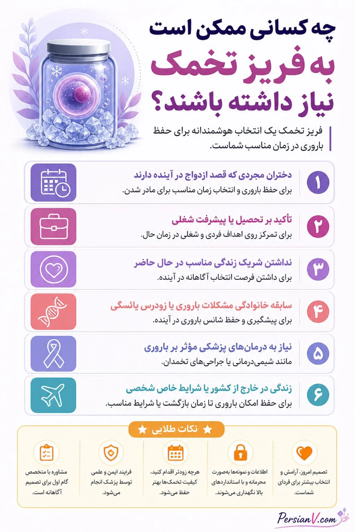 فریز تخمک دختران مجرد فریز تخمک دختران مجرد