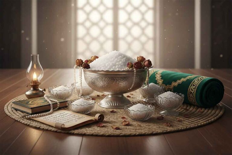 آداب نذر نمک برای حضرت زهرا ( س ) ؛ حاجتروایی با توسل به سفره بانوی دو عالم