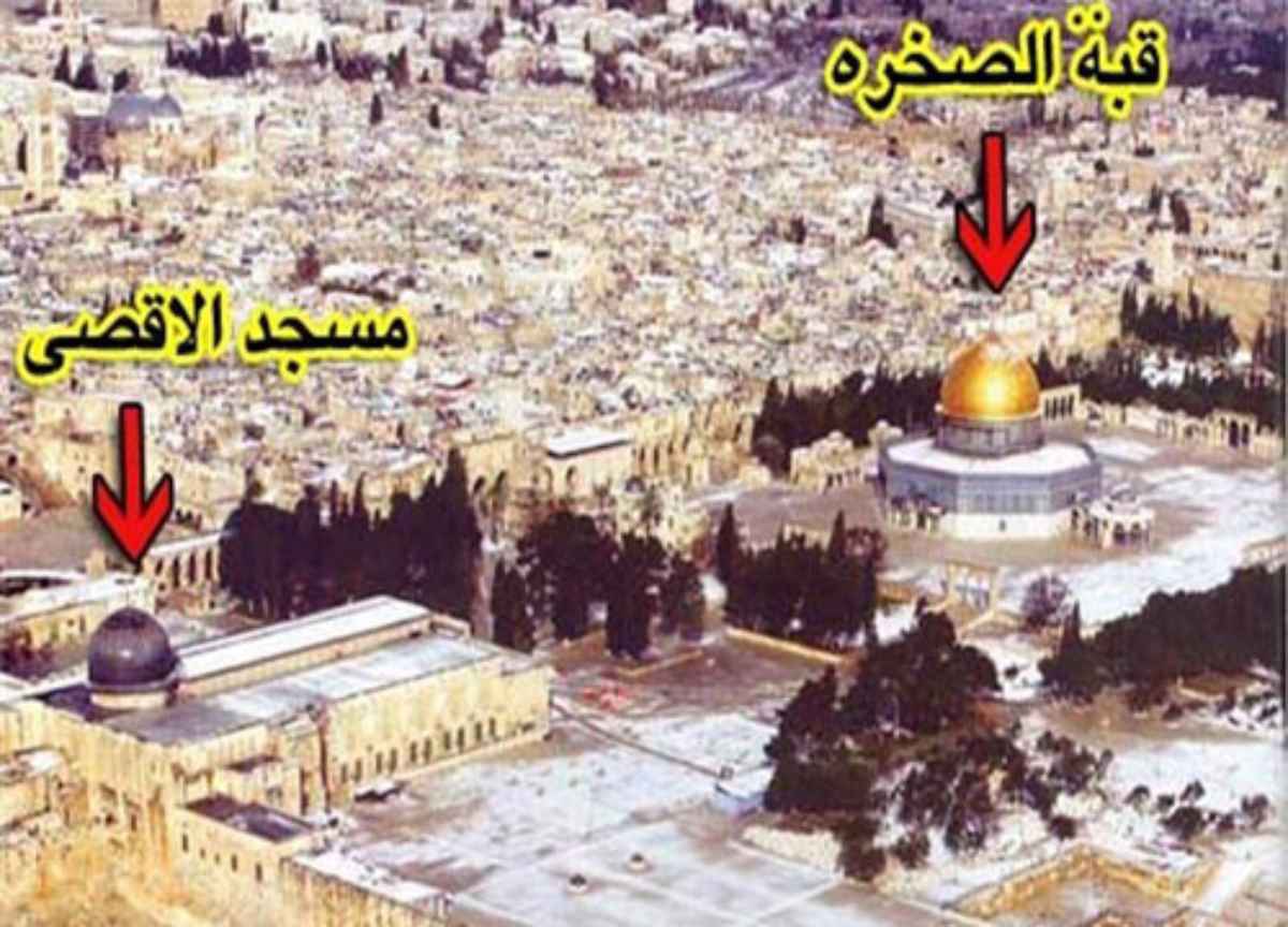 محل عروج پیامبر اسلام ؛ داخل قبهالصخره ؛ نادرترین تصاویر از گنبد طلایی مسجدالاقصی