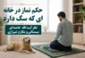 حکم نماز در خانه ای که سگ دارد