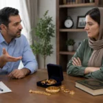 آیا شوهر می‌تواند طلایی را که به همسرش هدیه داده پس بگیرد؟ پاسخ فقهی و یک توصیه مهم اخلاقی