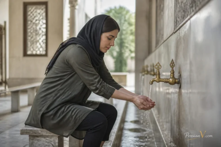 آیا زن میتواند جلوی نامحرم وضو بگیرد؟ یک نکته مهم که نباید با بطلان وضو اشتباه شود