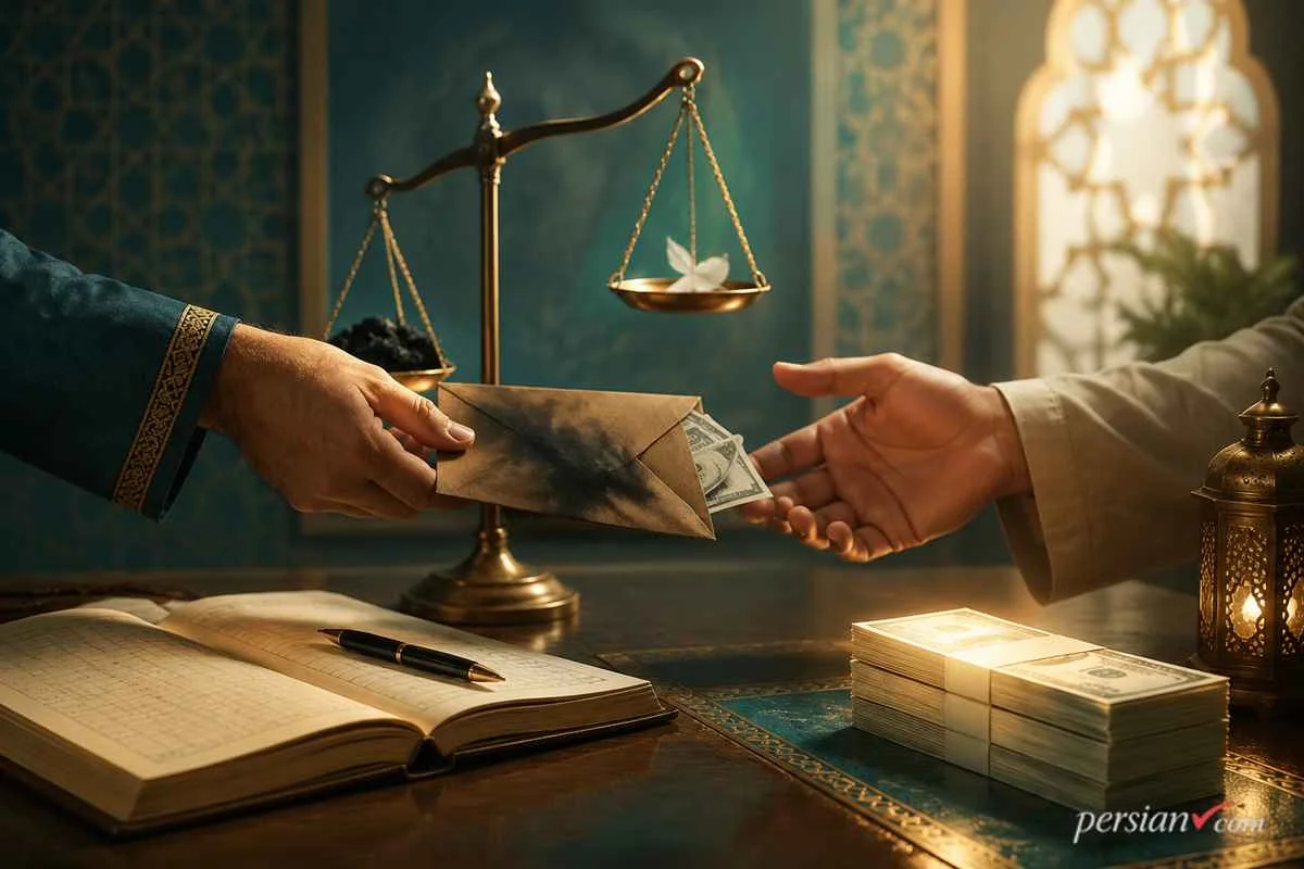حکم استفاده از مال حرام برای ادای دین