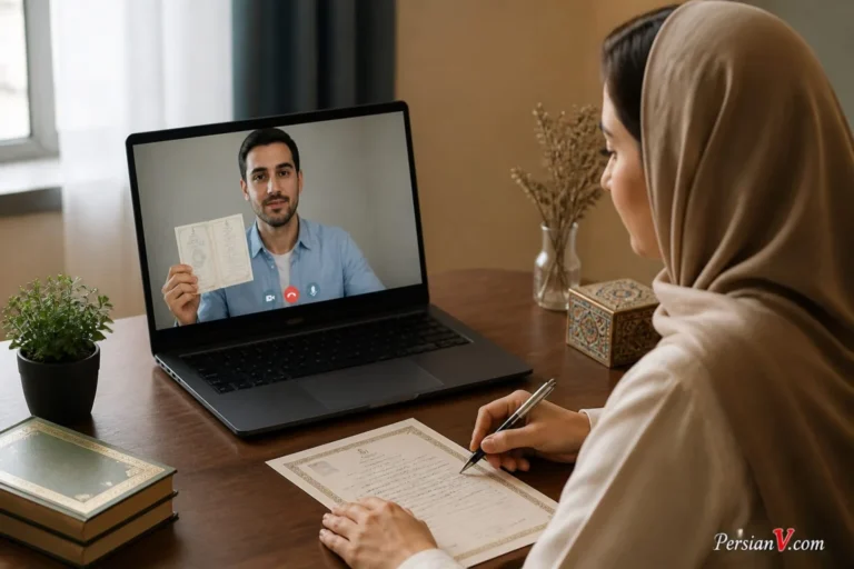 آیا عقد غیرحضوری با تلفن و اینترنت صحیح است؟ شرایط شرعی و قانونی ازدواج از راه دور