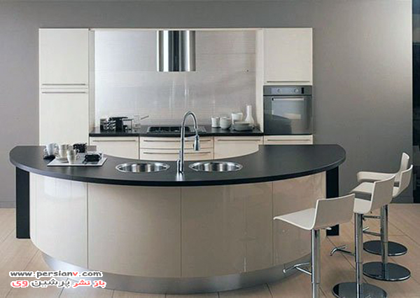 آشپزخانه مدرن و زیبا آشپزخانه های مدرن