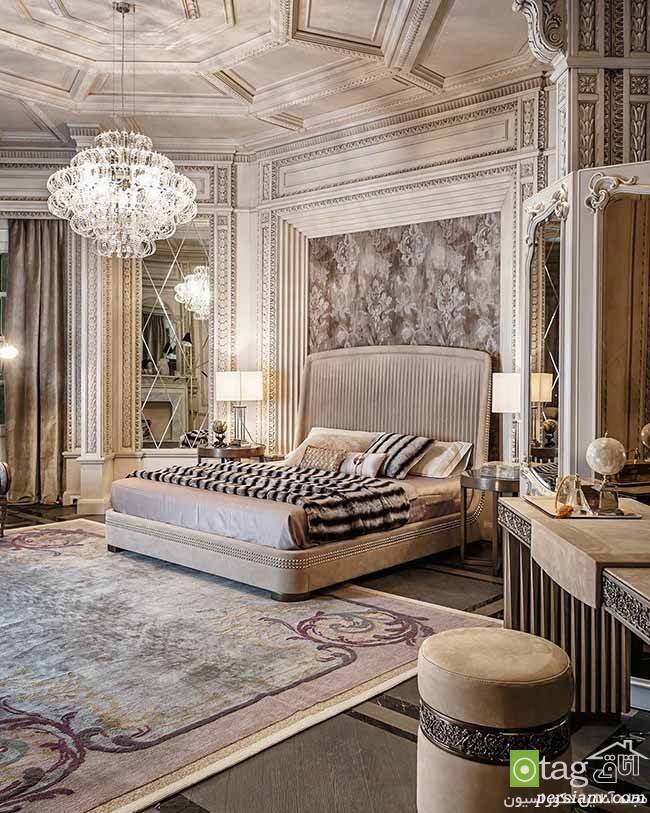 اتاق خواب نئوکلاسیک معماری نئوکلاسیک