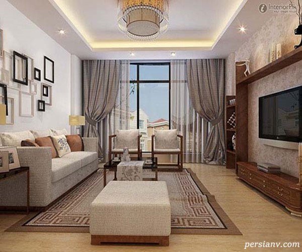 مدل پرده پذیرایی مدرن و شیک