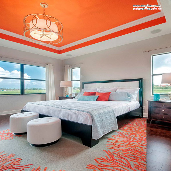 نقاشی رنگ سقف