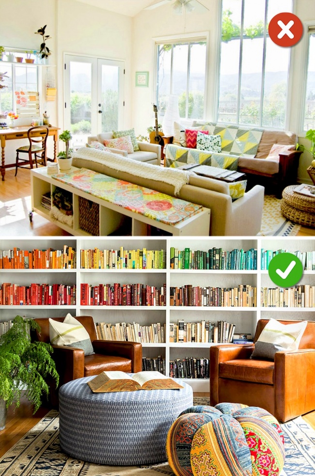 دکوراسیون پذیرایی بدون اشتباه