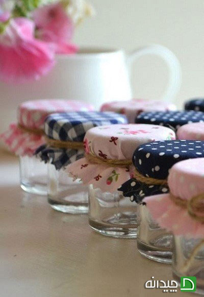 درست کردن شیشهای فانتزی برای اشپزخانه تزئین آشپزخانه