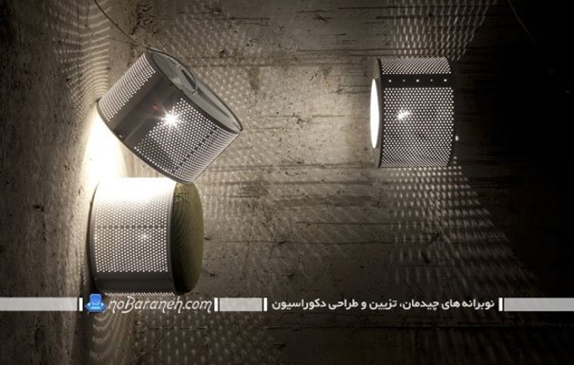 درست کردن لوستر با درام درست کردن لوستر در خانه